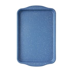 Nonstick Quarter Sheet Pan, 13" x 9", Blue Speckle