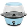 6QT. Blue Stirring Popcorn Machine With Serving Bowl