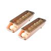 2Pcs/Set Automatic Eggs Storage Box Refrigerator Egg Dispenser